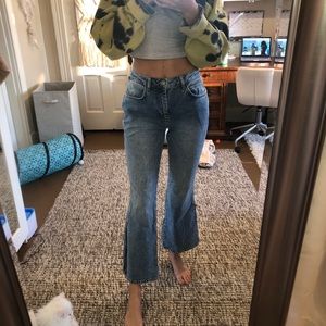 Bdg flare jeans w slit